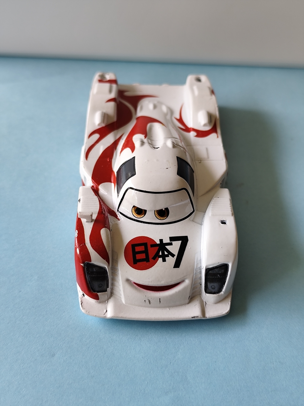 4/$50⭐️Disney Pixar Cars Shu Todoroki White Metal Die Cast Toy Car